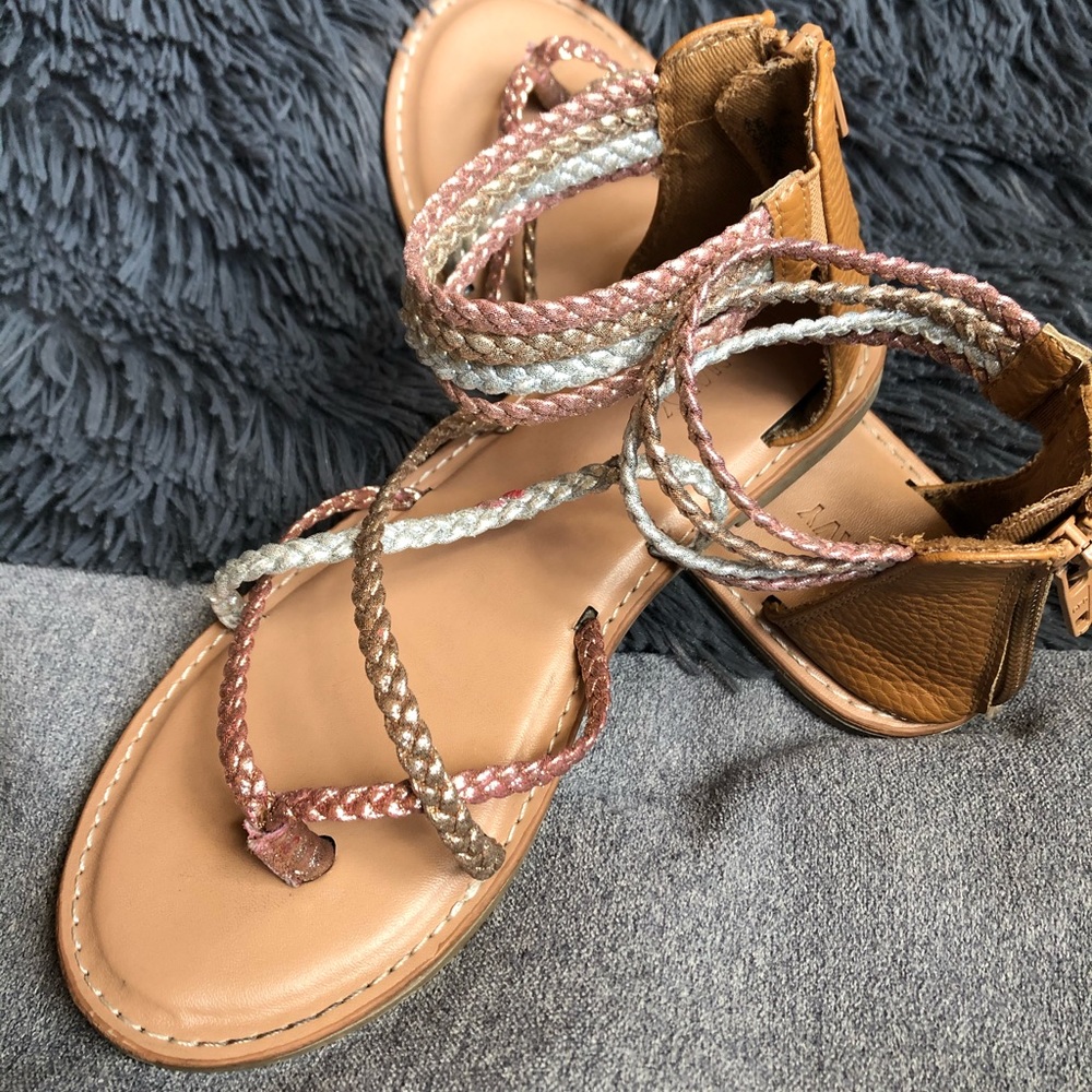 Old Navy ~ Glitter Sandals ~ Girls Size 3